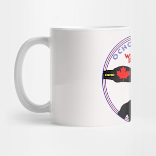 Ocho and Ortiz Logo Mug